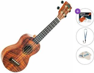 Сопрано укулеле Mahalo MA1KA Artist Elite Series Standard SET Photo Flame Koa Сопрано укулеле