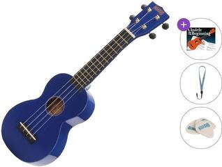 Soprano Ukulele Mahalo MR1 Basic SET Blue Soprano Ukulele