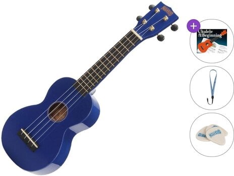 Soprano Ukulele Mahalo MR1 Basic SET Blue Soprano Ukulele - 1