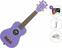 Soprano Ukulele Kala Ukadelic Standard SET Ultra Violet Soprano Ukulele