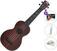 Sopran ukulele Pasadena WU-21W(BK) Standard SET Wood Grain (Black) Sopran ukulele