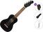 Soprano Ukulele Fender Venice WN BK Standard SET Black Soprano Ukulele