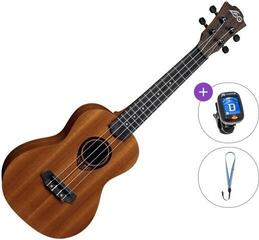 Ukulele concert LAG TKU-10C Tiki Uku Basic SET Natural Ukulele concert