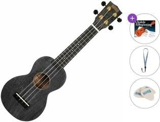 Сопрано укулеле Mahalo MS1TBK Standard SET Transparent Black Сопрано укулеле
