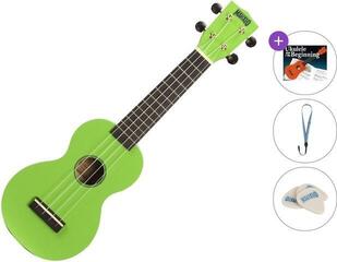 Сопрано укулеле Mahalo MR1 Basic SET Green Сопрано укулеле