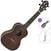 Ukelele de concierto Ortega RUCOAL Basic SET Coal Black Ukelele de concierto