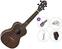 Concertukelele Ortega RUCOAL Standard SET Coal Black Concertukelele