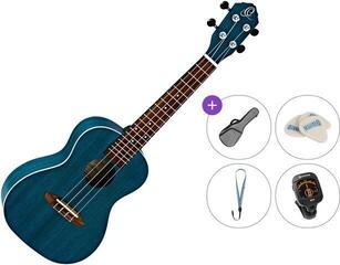 Ukulele concert Ortega RUOCEAN Standard SET Ocean Albastru Ukulele concert