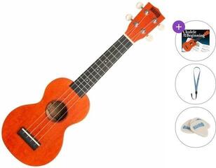Soprano Ukulele Mahalo ML1OS Standard SET Orange Sunset Soprano Ukulele