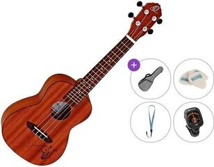 Concert Ukulele Ortega RU5MM Standard SET Natural Concert Ukulele