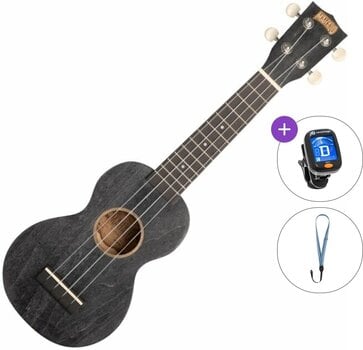 Sopraninė ukulelė Mahalo ML1SH Basic SET Smoke Haze Sopraninė ukulelė - 1