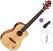Bariton-ukelele Ortega RU5CE-BA Basic SET Natural Bariton-ukelele