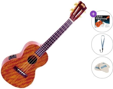 Tenor Ukulele Mahalo MJ3-VT Java Standard SET Trans Brown Tenor Ukulele - 1