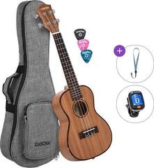Концерт укулеле Cascha HH 2035 Premium Basic SET Natural Концерт укулеле