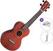 Konserttiukulele Mahalo MH2-TWR Basic SET Trans Wine Red Konserttiukulele