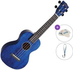 Konserttiukulele Mahalo MH2-TBU Basic SET Trans Blue Konserttiukulele