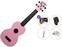 Ukulele soprano Kala Waterman Standard SET Soft Pink Ukulele soprano