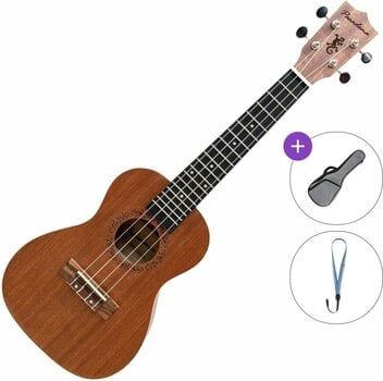 Concert Ukulele Pasadena SU024BG Basic SET Natural Concert Ukulele - 1