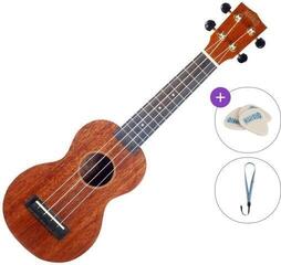 Soprano Ukulele Mahalo MJ1 TBR Basic SET Trans Brown Soprano Ukulele