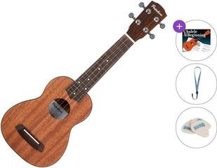 Сопрано укулеле Pasadena PU-10S Standard SET Natural Сопрано укулеле