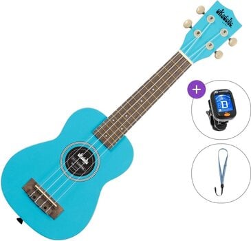Sopran ukulele Kala KA-UK Basic SET Blue Yonder Sopran ukulele - 1