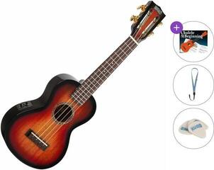 Koncertinė ukulelė Mahalo MJ2-VT Standard SET 3-Tone Sunburst Koncertinė ukulelė