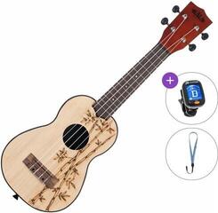 Soprano Ukulele Kala KA-UK Basic SET Bamboo Soprano Ukulele