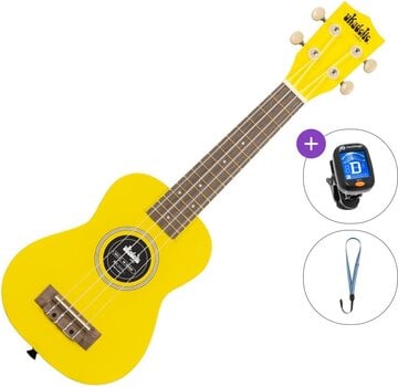 Sopran ukulele Kala KA-UK Basic SET Taxi Cab Yellow Sopran ukulele - 1