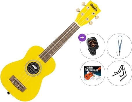 Ukulele soprano Kala KA-UK Premium SET Taxi Cab Yellow Ukulele soprano - 1