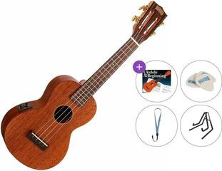 Konsert-ukulele Mahalo MJ2-VT Premium SET Trans Brown Konsert-ukulele