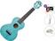 Konsert-ukulele Mahalo ML2AB Standard SET Aqua Blue Konsert-ukulele