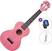 Concert Ukulele Mahalo ML2CP Basic SET Coral Pink Concert Ukulele