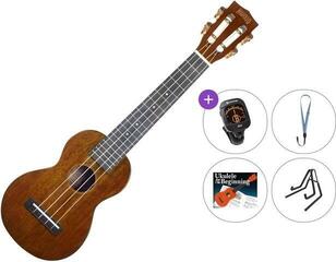 Konserttiukulele Mahalo MJ1CS Premium SET Vintage Natural Konserttiukulele