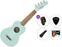 Soprāna ukulele Fender Venice WN DB Premium SET Daphne Blue Soprāna ukulele