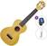 Konserttiukulele Mahalo ML2SF Basic SET Sun Flower Konserttiukulele