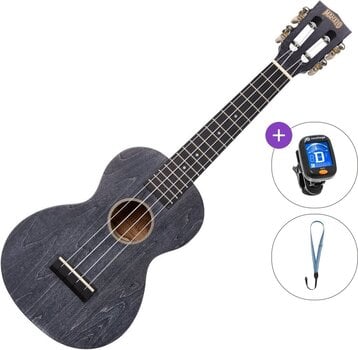 Konsert-ukulele Mahalo ML2SH Basic SET Smoke Haze Konsert-ukulele - 1