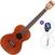 Bariton Ukulele Mahalo MJ4 Basic SET Transparent Brown Bariton Ukulele