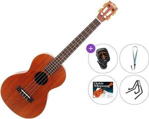 Ukelele barítono Mahalo MJ4 Premium SET Transparent Brown Ukelele barítono