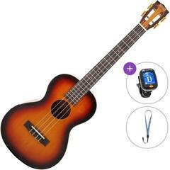 Ukelele barítono Mahalo MJ4 Basic SET 3-Tone Sunburst Ukelele barítono