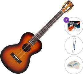 Ukelele barítono Mahalo MJ4 Standard SET 3-Tone Sunburst Ukelele barítono