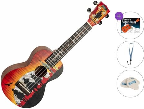 Konserttiukulele Mahalo MA2WW Artist Elite Series Standard SET Wild West Konserttiukulele - 1