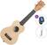 Sopran Ukulele Kala KA-15-S-S-W/UBS-R Basic SET Natural Satin Sopran Ukulele