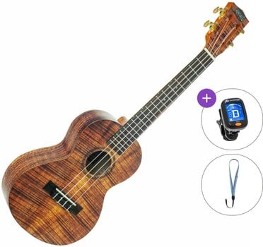 Tenor-ukuleler Mahalo MA3KA Artist Elite Series Basic SET Photo Flame Koa Tenor-ukuleler - 1