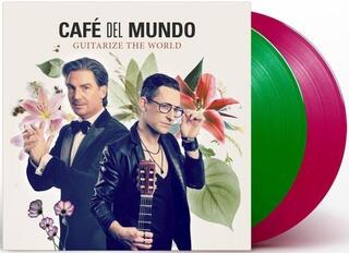 Vinyl Record Café Del Mundo - GuitaRize The World - Best Of (Gatefold) (Green & Pink Coloured) (2 LP)