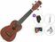 Ukulele soprano Ibanez UKS100-OPN Premium SET Open Pore Natural Ukulele soprano