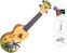 Soprano Ukulele Mahalo Hawaii Standard SET Hawaii Green Burst Soprano Ukulele