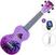 Сопрано укулеле Mahalo Hawaii Basic SET Hawaii Purple Burst Сопрано укулеле