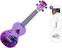 Сопрано укулеле Mahalo Hawaii Standard SET Hawaii Purple Burst Сопрано укулеле