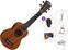 Sopran Ukulele LAG TKU-10S Tiki Premium SET Natural Sopran Ukulele