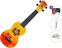 Soprano Ukulele Mahalo Hibiscus Standard SET Hibiscus Orange Burst Soprano Ukulele